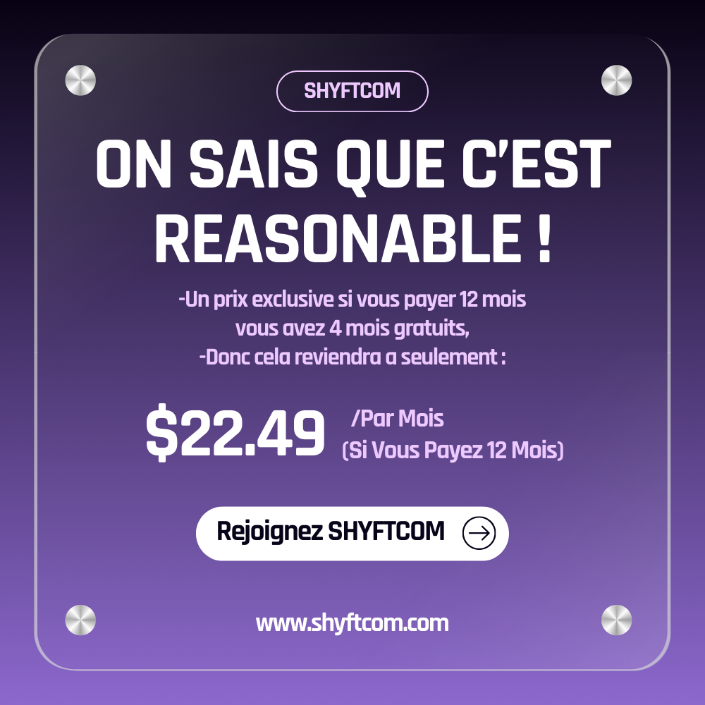 SHYFTCOM ERP E-COMMERCE COMPLET - Pour gérer votre business et scaler...